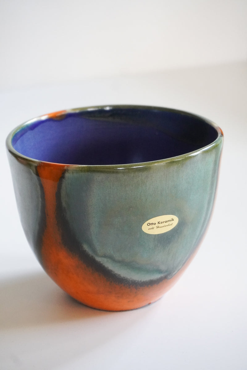 Otto keramik <br>Planter O217 <br>Otto Keramik Tokyo・reload店・大和店 cerote antiques - ヴィンテージ SHARK ATTACK