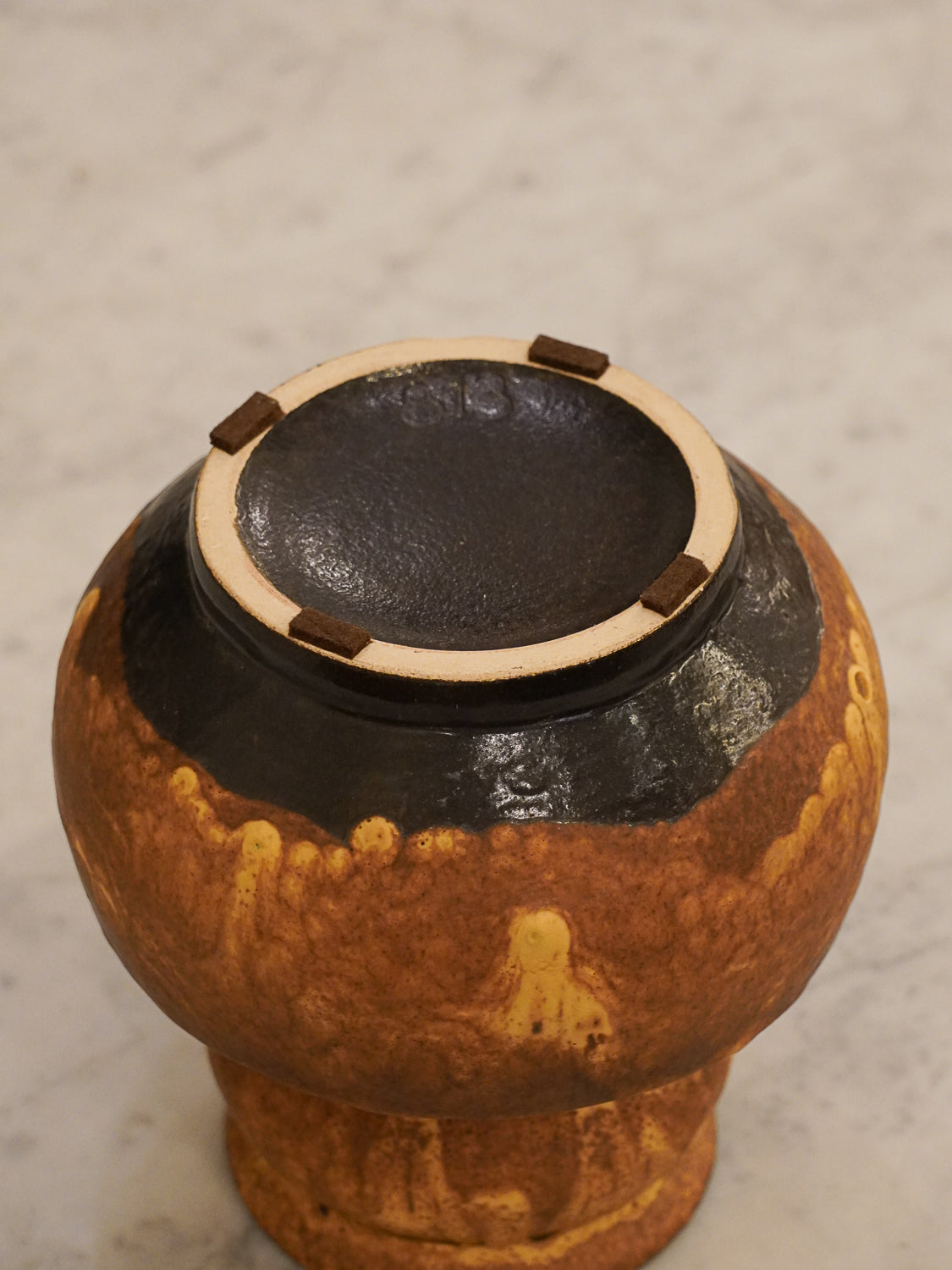 Ruscha - セラミックフラワーベース - 1960-70's  West Germany - cerote antiques