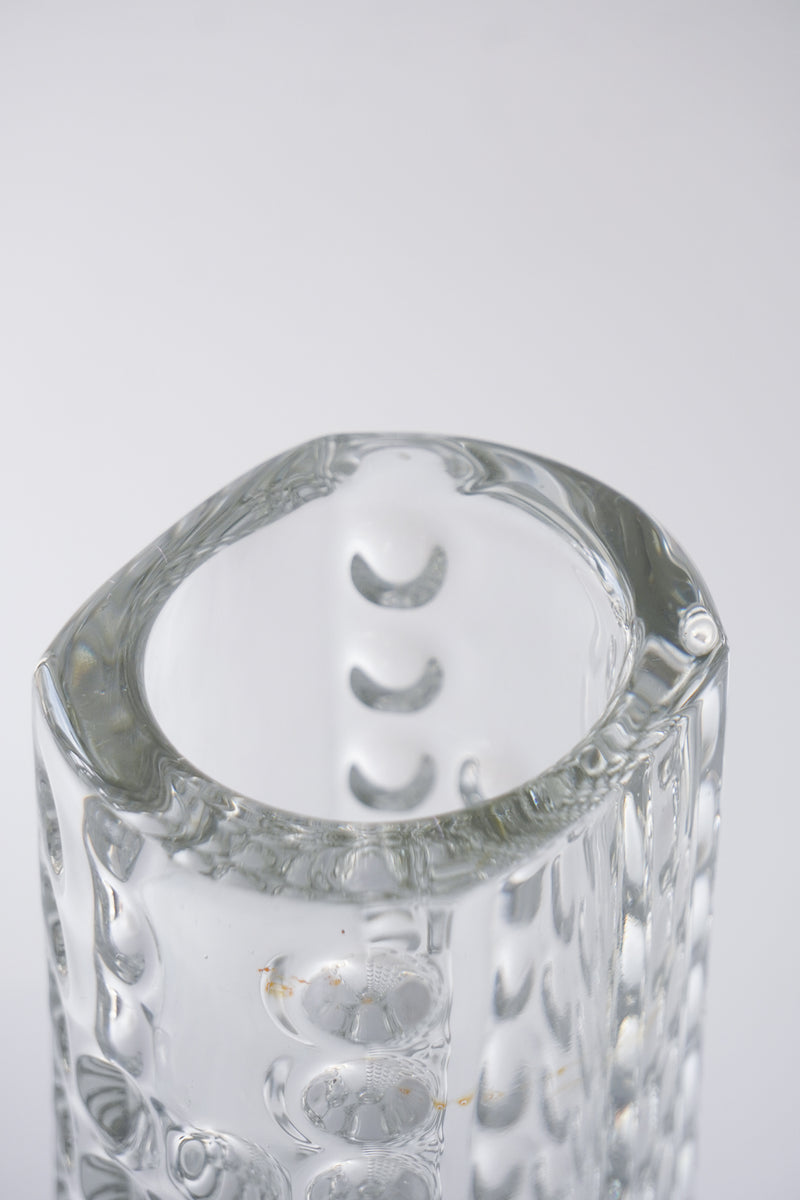 Rudolf Jurnikl<br>ガラス フラワーベース <br>Czech<br>bob's box - ヴィンテージ SHARK ATTACK