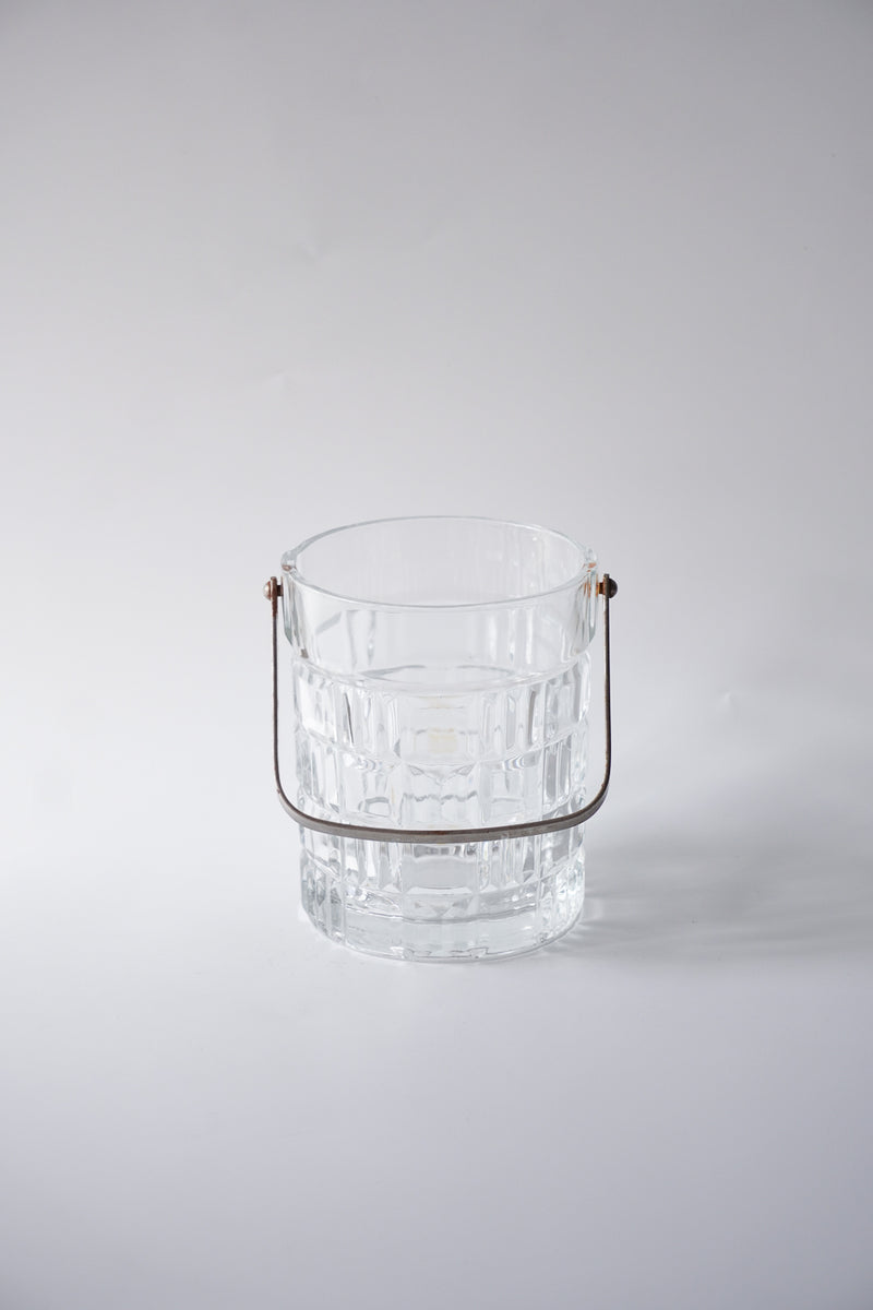 カットガラス アイスペール <br>cerote antiques - ヴィンテージ SHARK ATTACK