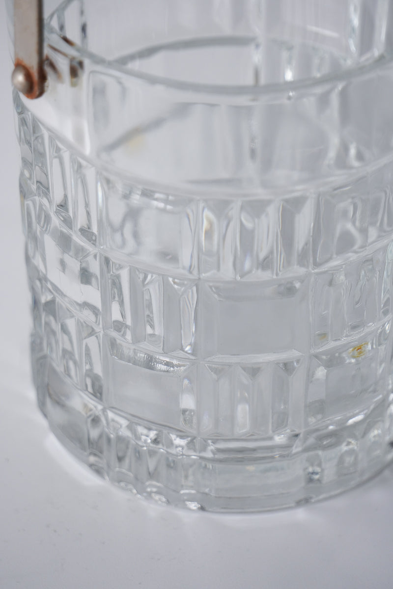 カットガラス アイスペール <br>cerote antiques - ヴィンテージ SHARK ATTACK