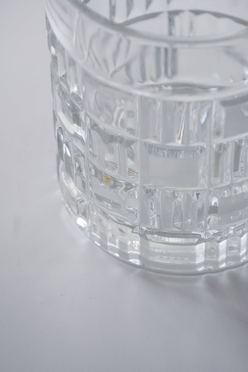 カットガラス アイスペール <br>cerote antiques - ヴィンテージ SHARK ATTACK