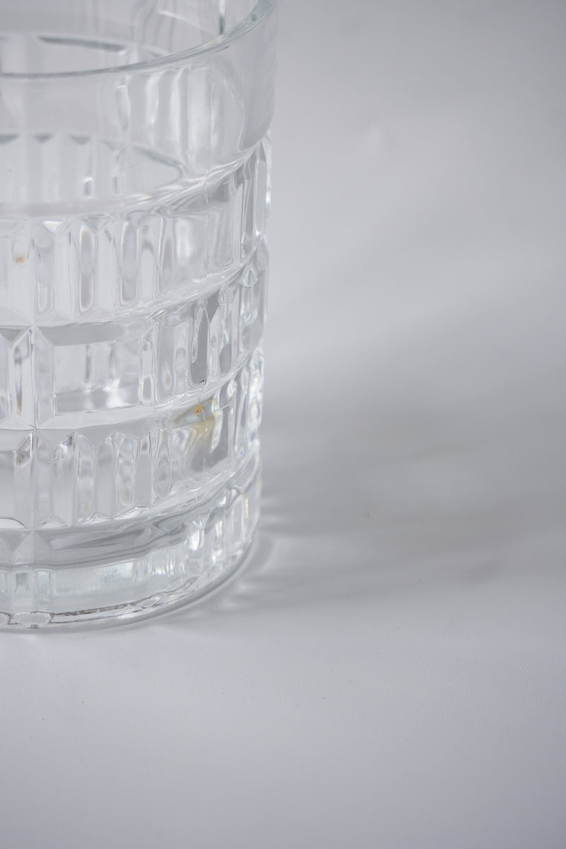 カットガラス アイスペール <br>cerote antiques - ヴィンテージ SHARK ATTACK