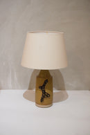 レリーフセラミックテーブルランプ <br>ヴィンテージ <br>cerote antiques - ヴィンテージ SHARK ATTACK