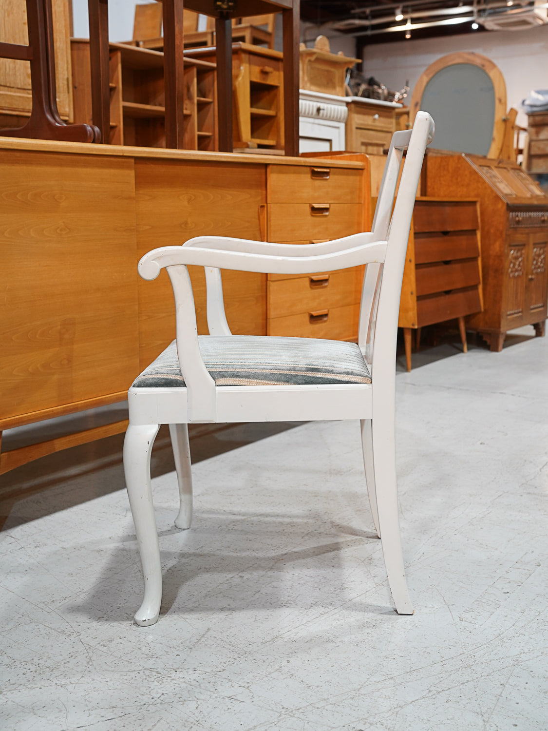 ペイントウッド アームチェア/ダイニングチェア - Sweden,1940's-1960's - TAMAGAWA BASE