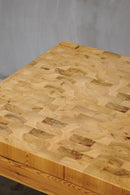 Wooden Mosaic Work Coffee Table <br>大阪店 - ヴィンテージ SHARK ATTACK