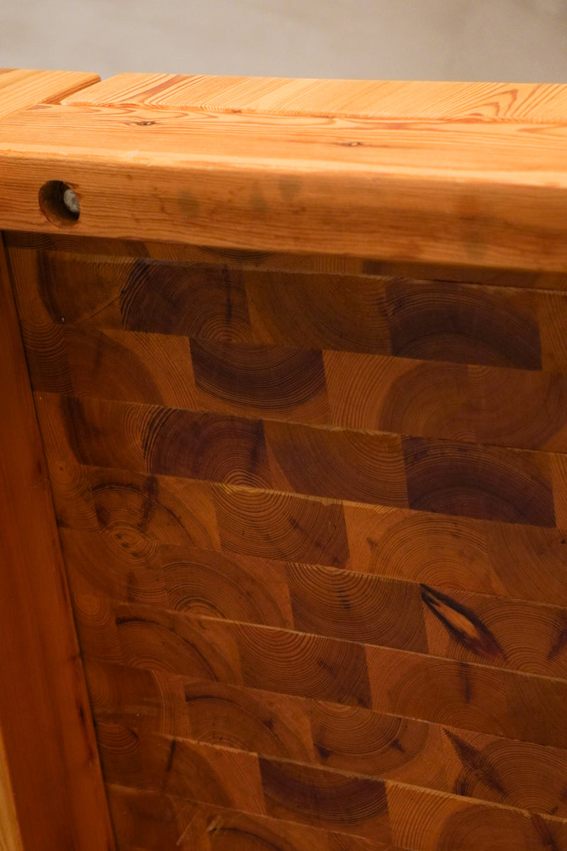 Wooden Mosaic Work Coffee Table <br>大阪店 - ヴィンテージ SHARK ATTACK