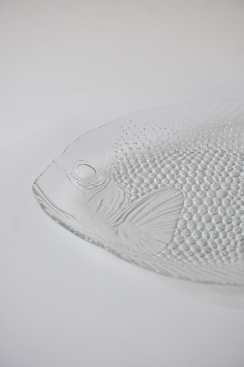 フィッシュモチーフ ガラストレイ<br>bob's box - ヴィンテージ SHARK ATTACK