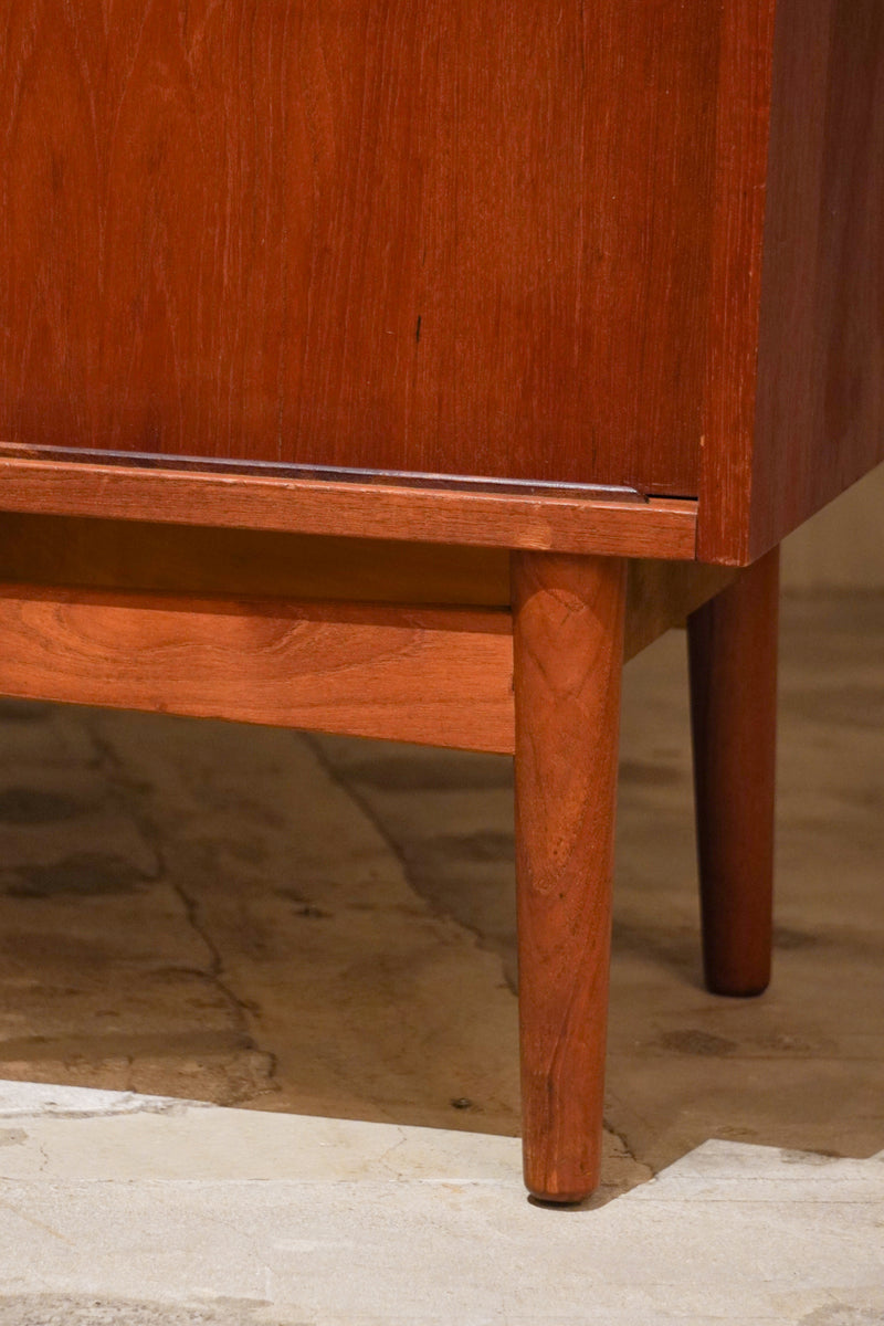 DENMARK チーク Johannes Sorth ブックシェルフ Bellbet | Teak book shelf by Johannes Sorth for Bornholms