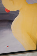 Kurt Hansen [Tør, tør ikke] <br>ウォールアート <br>Denmark<br>cerote antiques - ヴィンテージ SHARK ATTACK