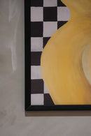 Kurt Hansen [Jeg forstar dig] <br>ウォールアート <br>Denmark<br> cerote antiques - ヴィンテージ SHARK ATTACK