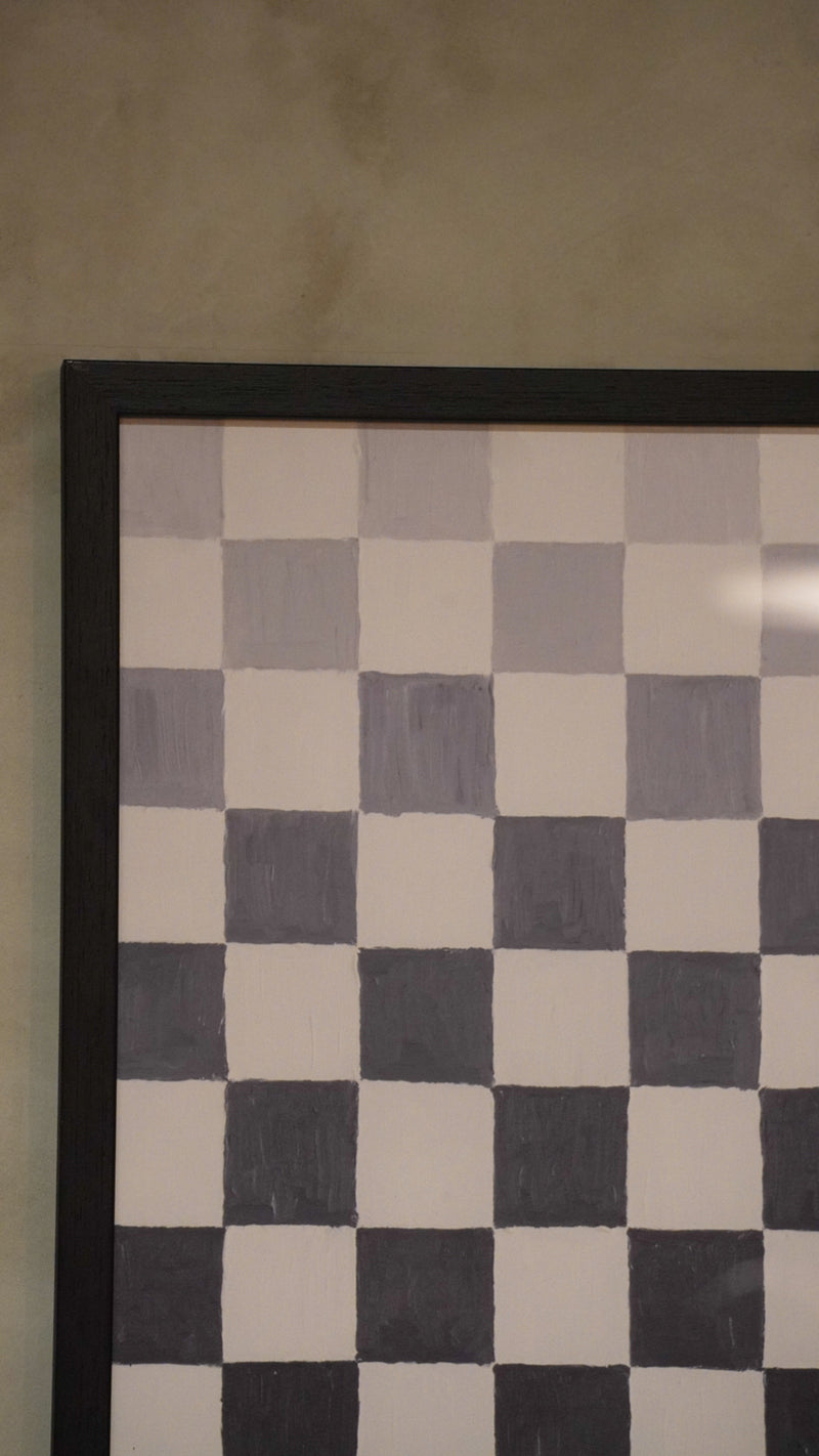 Kurt Hansen [Jeg forstar dig] <br>ウォールアート <br>Denmark<br> cerote antiques - ヴィンテージ SHARK ATTACK