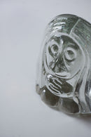 No.2-1 Bergdala Glasbruk社<br>ガラスオブジェ (L) <br>1960's , Sweden <br>bob's box - ヴィンテージ SHARK ATTACK