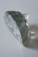 No.2-1 Bergdala Glasbruk社<br>ガラスオブジェ (L) <br>1960's , Sweden <br>bob's box - ヴィンテージ SHARK ATTACK