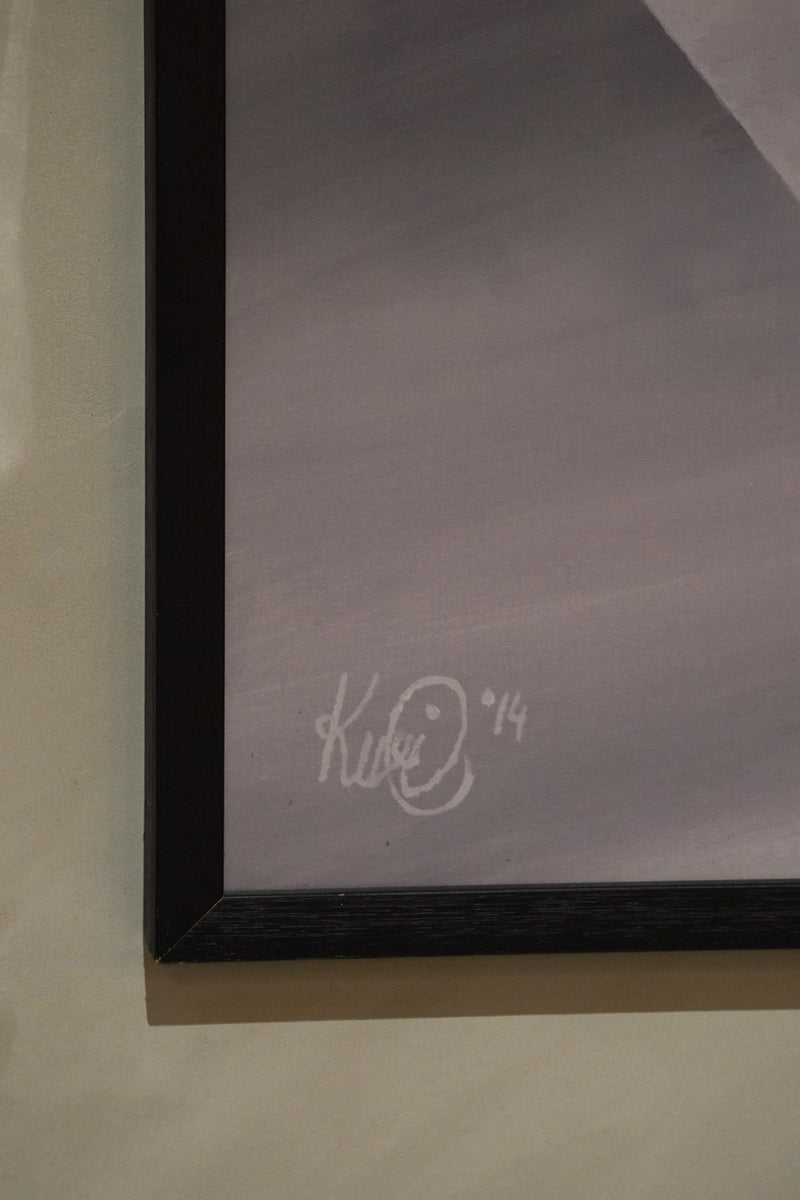 Kurt Hansen [Mennesker, På vej]<br>ウォルアート <br>Denmark<br> cerote antiques - ヴィンテージ SHARK ATTACK