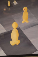 Kurt Hansen [Mennesker, På vej]<br>ウォルアート <br>Denmark<br> cerote antiques - ヴィンテージ SHARK ATTACK