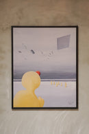 Kurt Hansen [Drømme i vinden]<br>ウォールアート <br>Denmark<br>cerote antiques - ヴィンテージ SHARK ATTACK