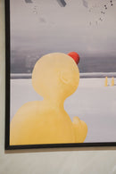 Kurt Hansen [Drømme i vinden]<br>ウォールアート <br>Denmark<br>cerote antiques - ヴィンテージ SHARK ATTACK