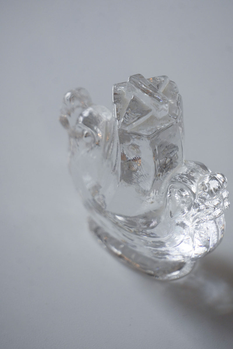 Lindshammar社 <br> 船 ガラスオブジェ <br>bob's box - ヴィンテージ SHARK ATTACK