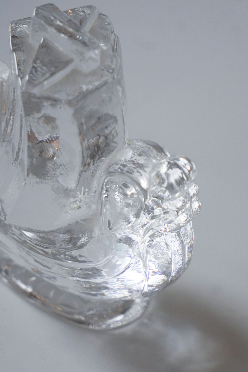 Lindshammar社 <br> 船 ガラスオブジェ <br>bob's box - ヴィンテージ SHARK ATTACK