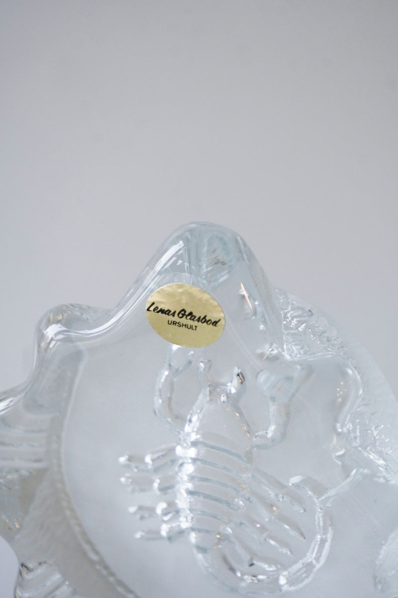 Bergdala社 <br>サソリ ガラスオブジェ <br>cerote antiques - ヴィンテージ SHARK ATTACK