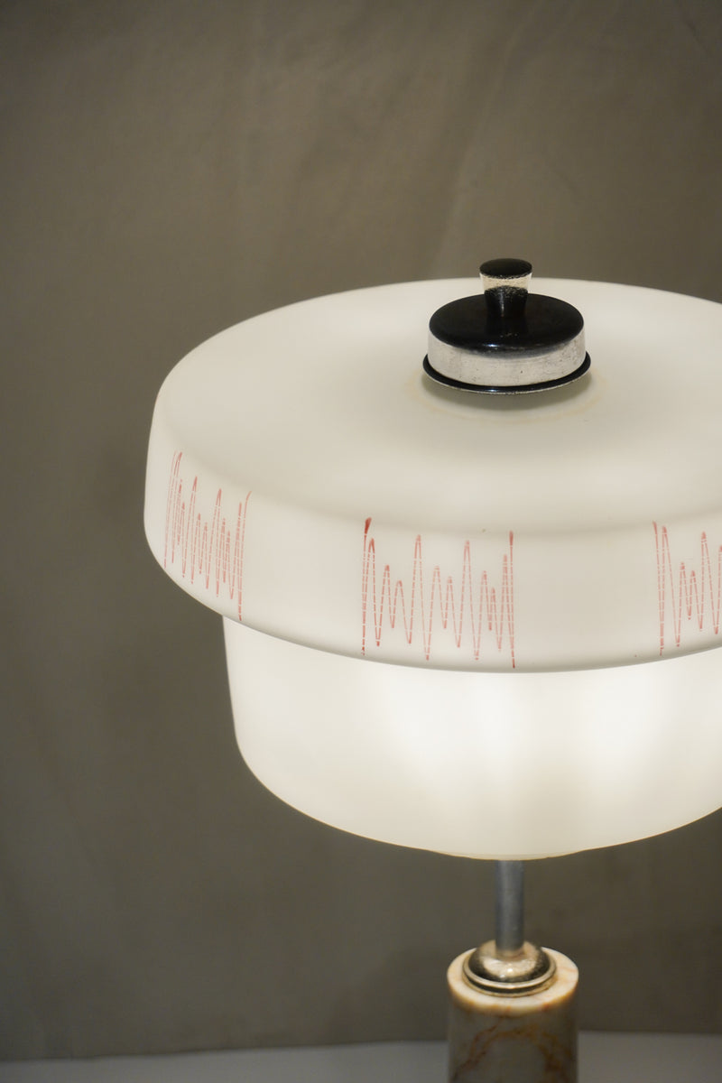 Kamen Praha Stone Table lamp<br>1980's , Czechoslovakia<br>bob's box hold nkmr - ヴィンテージ SHARK ATTACK