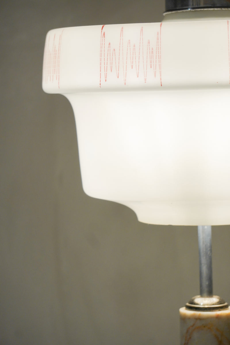 Kamen Praha Stone Table lamp<br>1980's , Czechoslovakia<br>bob's box hold nkmr - ヴィンテージ SHARK ATTACK