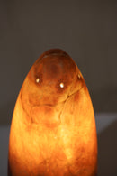 Alabaster Table lamp<br>1980-90's , Spain<br>bob's box - ヴィンテージ SHARK ATTACK