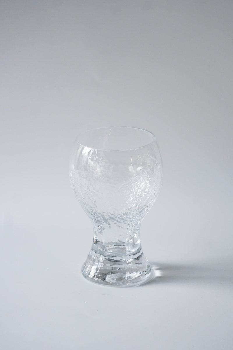 Kosta Boda社<br>ガラスタンブラー<br>1980's , Sweden<br>bob's box - ヴィンテージ SHARK ATTACK