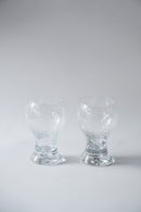 Kosta Boda社<br>ガラスタンブラー<br>1980's , Sweden<br>bob's box - ヴィンテージ SHARK ATTACK