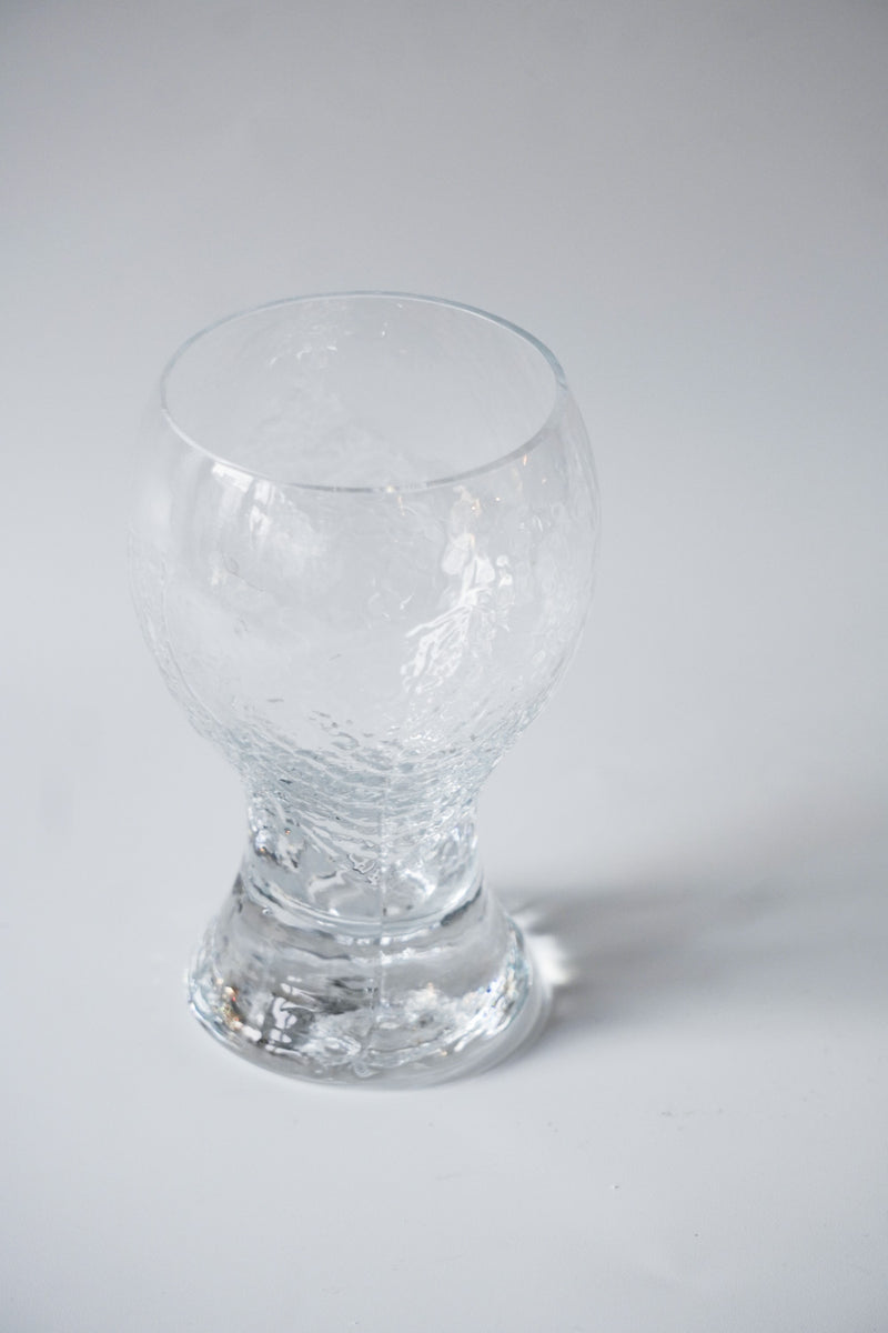 Kosta Boda社<br>ガラスタンブラー<br>1980's , Sweden<br>bob's box - ヴィンテージ SHARK ATTACK