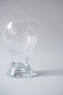 Kosta Boda社<br>ガラスタンブラー<br>1980's , Sweden<br>bob's box - ヴィンテージ SHARK ATTACK