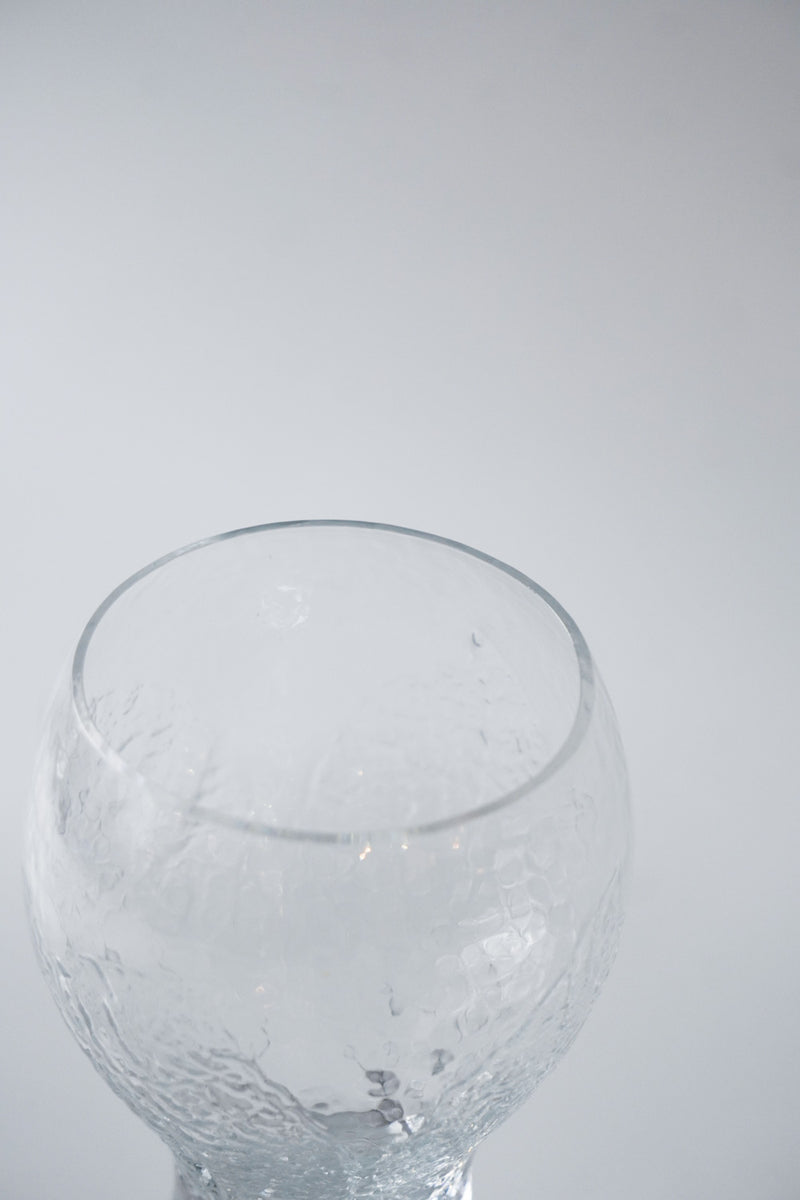 Kosta Boda社<br>ガラスタンブラー<br>1980's , Sweden<br>bob's box - ヴィンテージ SHARK ATTACK