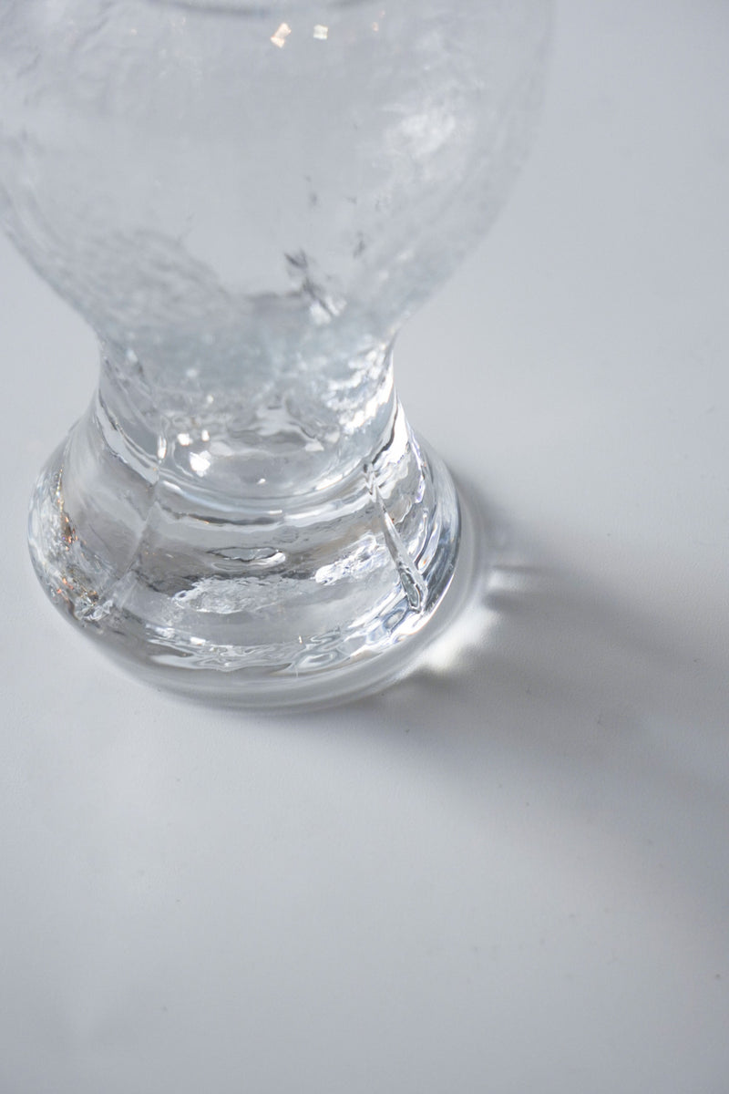 Kosta Boda社<br>ガラスタンブラー<br>1980's , Sweden<br>bob's box - ヴィンテージ SHARK ATTACK