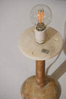 Alabaster Table lamp<br>1980-90's , Spain<br>bob's box - ヴィンテージ SHARK ATTACK