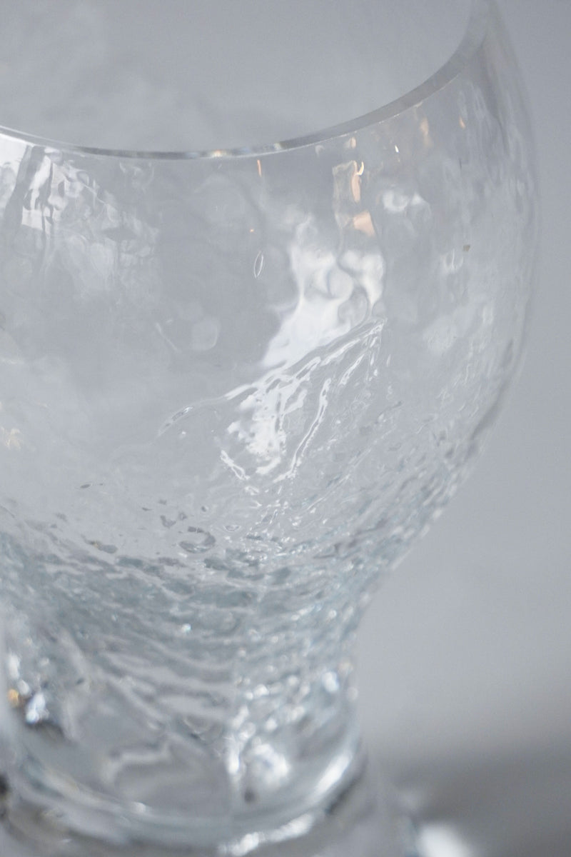 Kosta Boda社<br>ガラスタンブラー<br>1980's , Sweden<br>bob's box - ヴィンテージ SHARK ATTACK