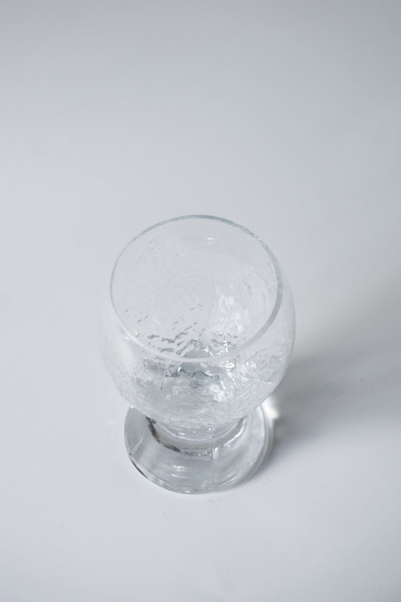 Kosta Boda社<br>ガラスタンブラー<br>1980's , Sweden<br>bob's box - ヴィンテージ SHARK ATTACK