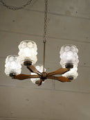 5灯シャンデリアランプ<br> cerote antiques
