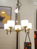 5灯シャンデリアランプ<br> cerote antiques