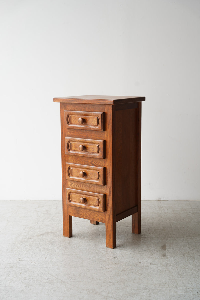 ヴィンテージウッドサイドテーブル SHARK ATTACK 送料込 ウッドサイドテーブル 大和店