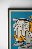 France ウォールポスター<br>ヴィンテージ <br> 大和店 - ヴィンテージ SHARK ATTACK