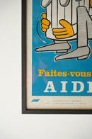 France ウォールポスター<br>ヴィンテージ <br> 大和店 - ヴィンテージ SHARK ATTACK