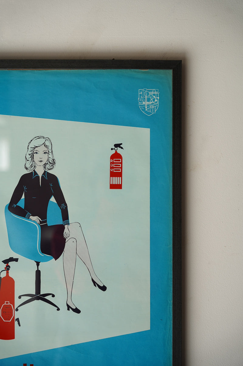 France 50s-60s Wall Poster Vintage<br> Osaka store, Yamato store, Sendagaya store