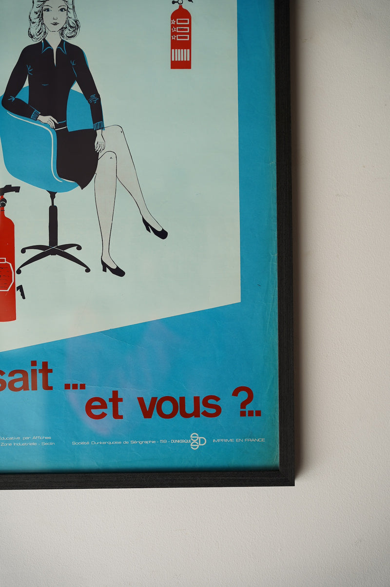 France 50s-60s Wall Poster Vintage<br> Osaka store, Yamato store, Sendagaya store