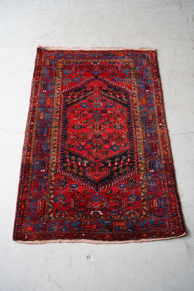 トライバルラグ 209×133 (cm) <br>大和店 - ヴィンテージ SHARK ATTACK