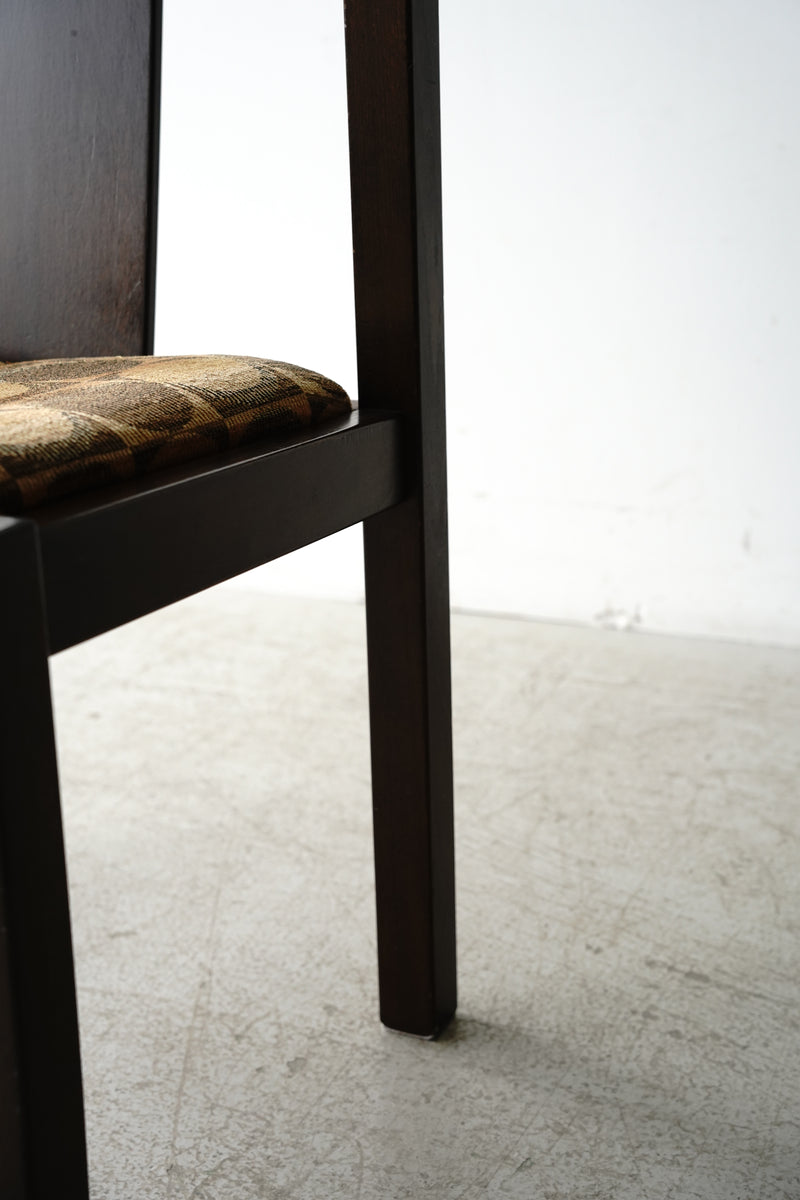60's Danmark Beachwood Fabric Chair<br> vintage yamato store