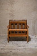 レザー 1シーターソファ(B)<br>Sweden <br>cerote antiques - ヴィンテージ SHARK ATTACK