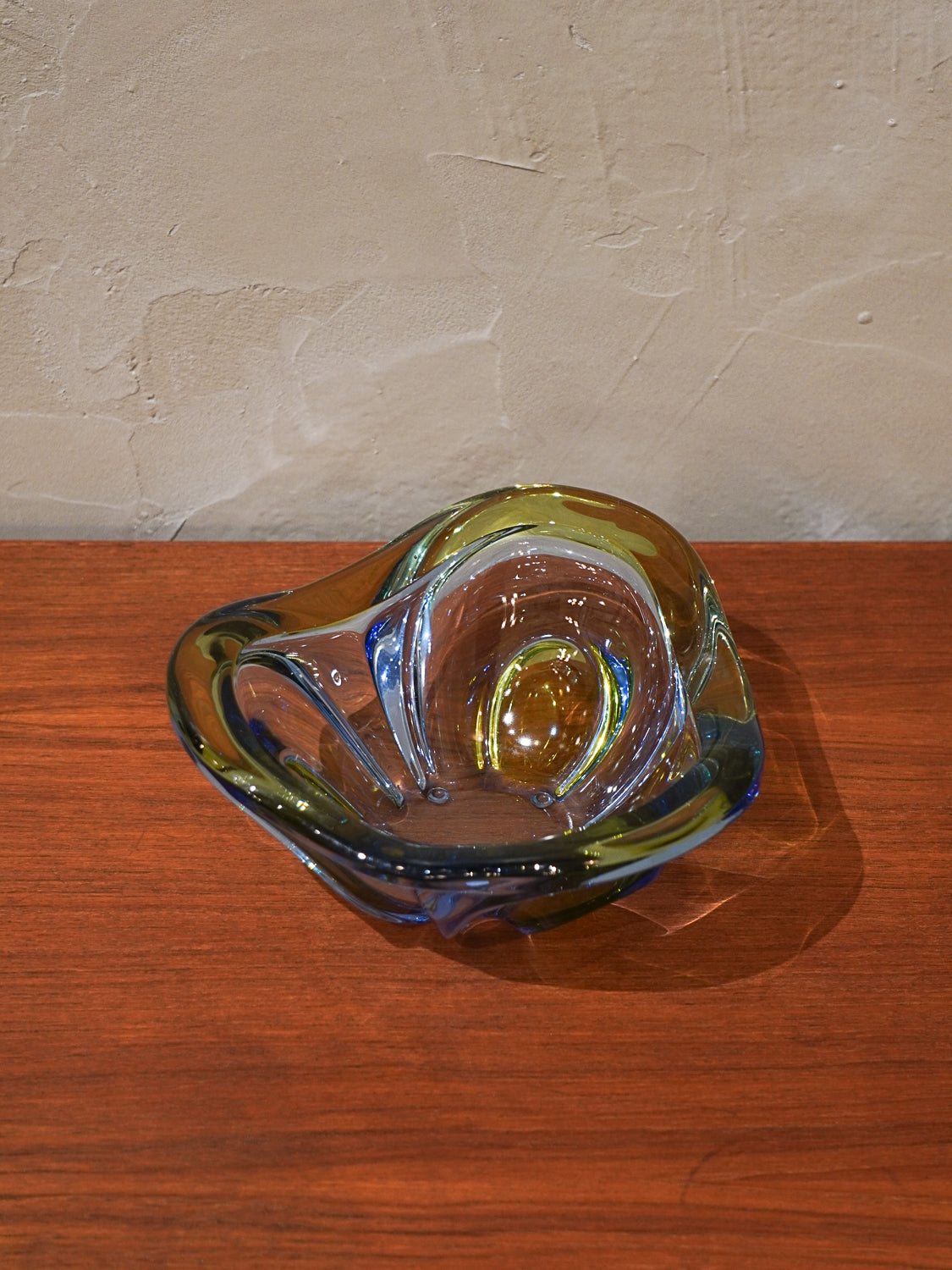 ガラス ボウル - 1960's , Czechoslovakia - cerote antiques