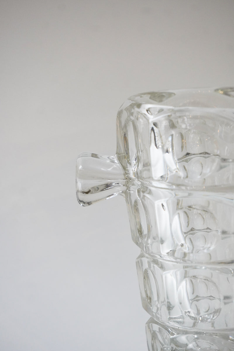 カッティングガラス アイスペール <br>bob's box - ヴィンテージ SHARK ATTACK