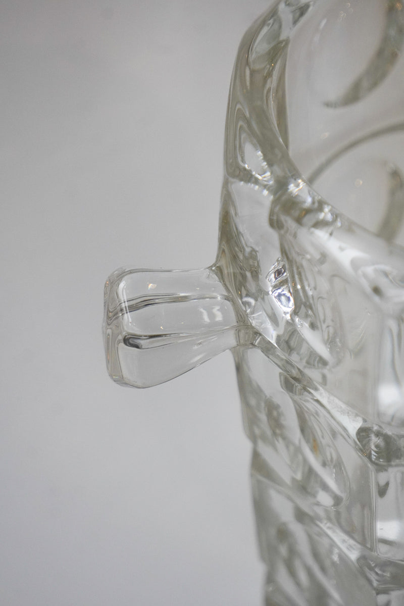 カッティングガラス アイスペール <br>bob's box - ヴィンテージ SHARK ATTACK